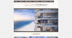 Desktop Screenshot of lucianotedesco.com